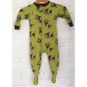 fleece footie pajamas